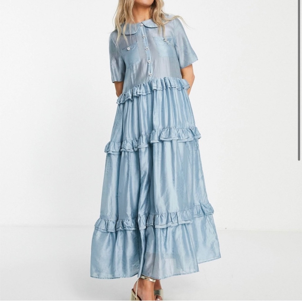 Sister Jane Baby Blue Maxi Dress